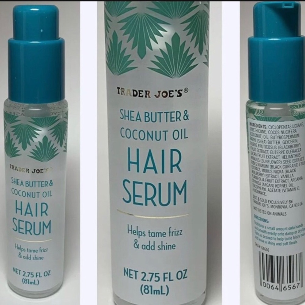 NEW Trader Joe’s Coconut Shea Butter Hair Serum